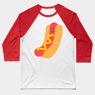 Smilin' Hotdog Baseball T-Shirt